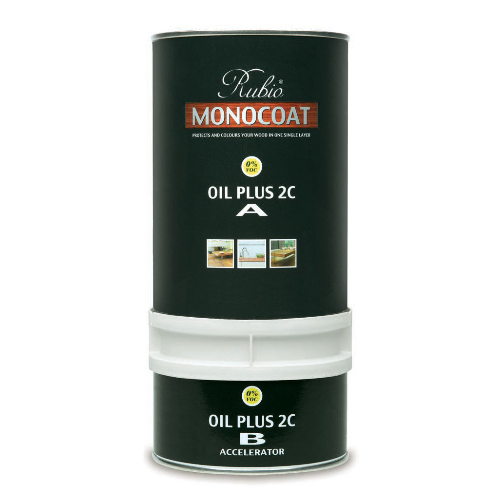 Color "Charcoal" - Rubio Monocoat Oil Plus 2C - 1.3 L