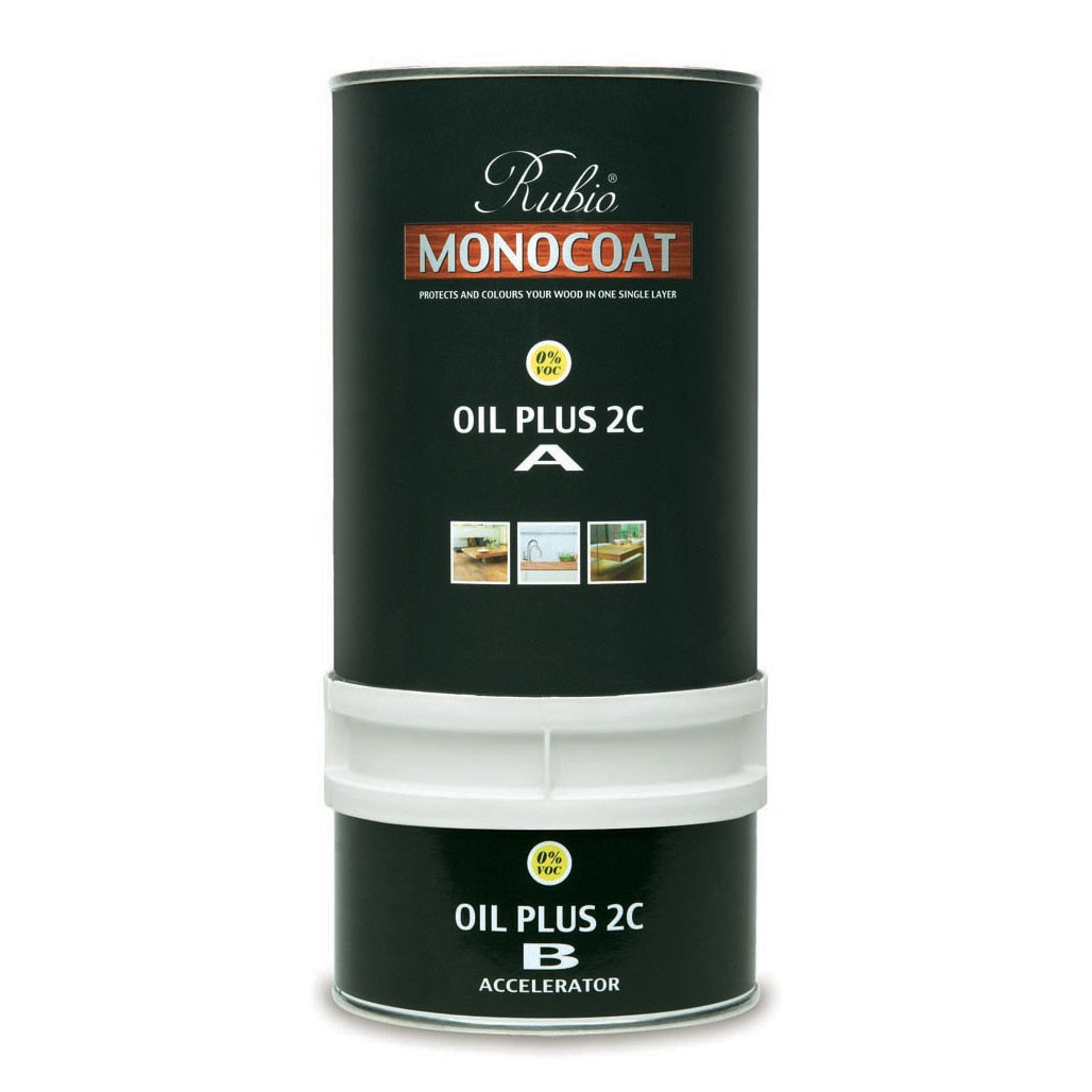 Color "Pure" - Rubio Monocoat Oil Plus 2C - 1.3 L