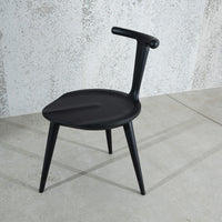 Currently Available - Oxbend Chair, 3 Legs - Charcoal Ash