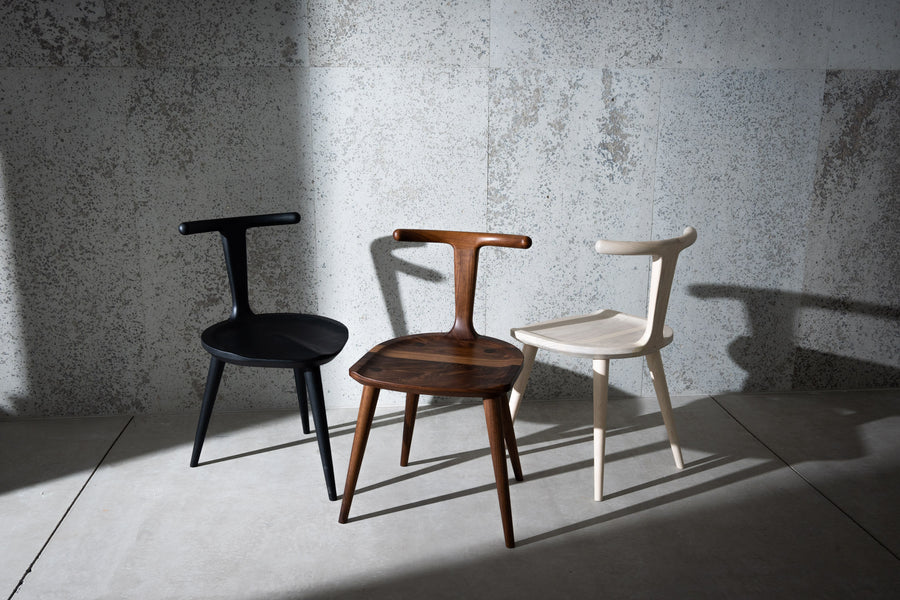 Oxbend Chair, 3 Legs
