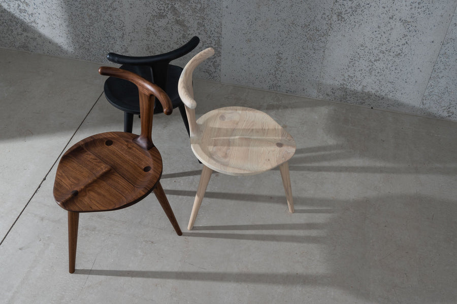 Oxbend Chair, 3 Legs