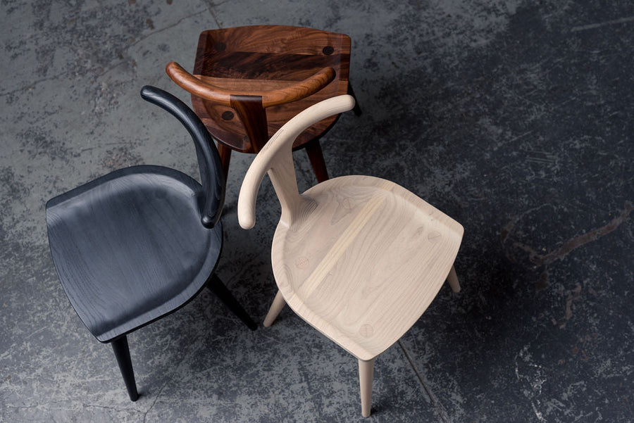 Currently Available - Oxbend Chair, Walnut