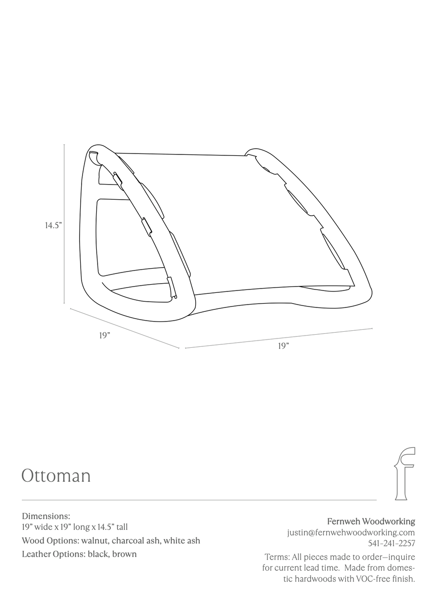 Ottoman for Sling Chair