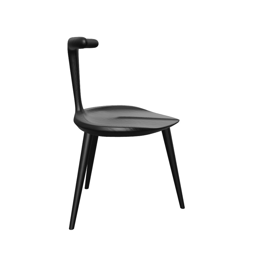 Oxbend Chair, 3 Legs